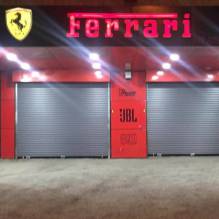 Ferrari's car shop