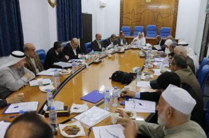 غزة: تفاصيل اجتماع كتلة التغيير والإصلاح برئيس وأركان لجنة متابعة العمل الحكومي