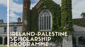 برنامج المنح الدراسية الايرلندي- الفلسطيني 2021/2022