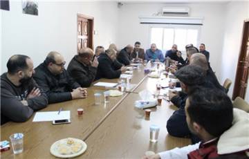 عقد لقاء في غرفة تجارة و صناعة محافظة بيت لحم مع ملتقى مستوردي وتجار المركبات