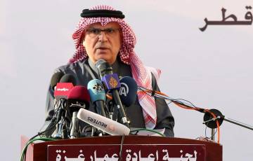 السفير العمادي: قطر كانت ولا زالت السباقة بمد يد العون لأهل غزة