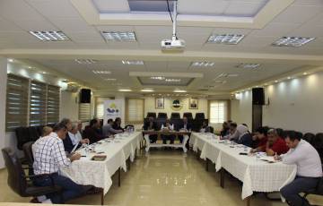 غرفة تجارة وصناعة وزراعة محافظة قلقيلية تستضيف اتحاد رجال الأعمال (أتيك )