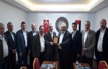 اتحاد رجال الاعمال الفلسطيني التركي يستضيف وفدا من غرفة الخليل