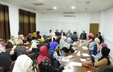  غرفة تجارة وصناعة محافظة غزة تعقد ورشة عمل حول تعزيز الريادة و التمكين في غزة