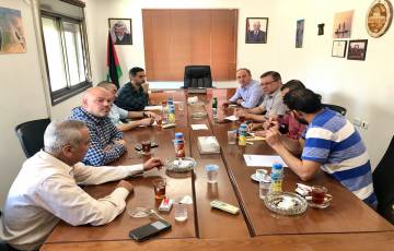 لجنة المعلومات في اتحاد الغرف الفلسطينية تبحث آلية تعزيز الروابط بين الغرف التجارية 