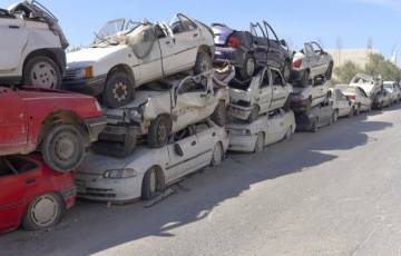 اتلاف 134 مركبة غير قانونية في رام الله