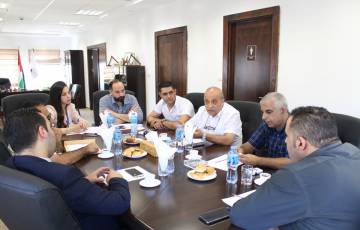 غرفة تجارة و صناعة محافظة بيت لحم تستقبل رئيس بلدية الخضر