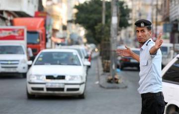 حركة المرور اليوم الأربعاء في قطاع غزة