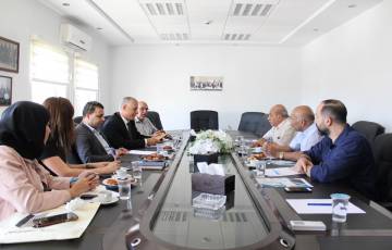 غرفة تجارة وصناعة محافظة بيت لحم ونقابة المهندسين تعقدان اجتماعاً مشتركاً