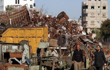 الاقتصاد بغزة تكشف أهمية السماح بتصدير حديد الخردة إلى إسرائيل