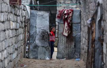 %85 من سكان قطاع غزة فقراء