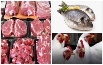 أسعار الدواجن واللحوم الطازجة والأسماك صباح اليوم الثلاثاء