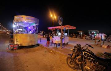 بلدية غزة: سيتم استبدال البسطات على شاطئ بحر غزة بأكشاك للايجار