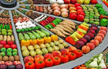 قائمة بأسعار الخضروات والفواكه في أسواق قطاع غزة  