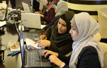 إطلاق فرص التكنولوجيا الرقمية للنساء في غزة