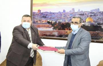 شركة مشتهى توقع عقداً مع وزارة الاتصالات وتكنولوجيا المعلومات لتوزيع البريد الداخلي في قطاع غزة
