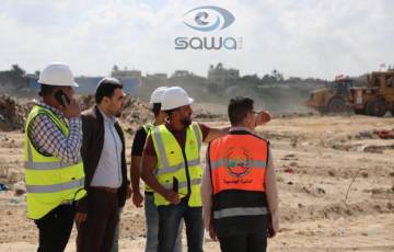  انطلاق العمل في مشروع تطوير كورنيش شارع الرشيد الساحلي شمال غزة