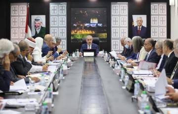 مجلس الوزراء الفلسطيني يُصدر اليوم 8 قرارات عقب جلسته الأسبوعية