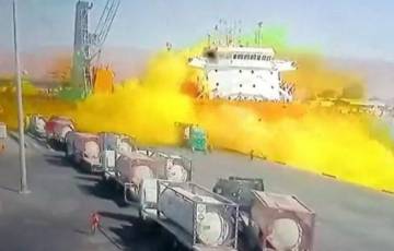 ما هو الغاز الذي تسبب في كارثة ميناء العقبة؟