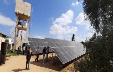 وزارة الزراعة الفلسطينية تدعم المزارعين بأنظمة الطاقة الشمسية