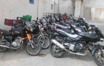 المباحث العامة بغزة تضبط 12 دراجة "نارية وهوائية" مسروقة   