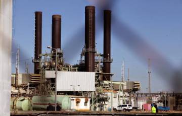 سلطة الطاقة بغزة: مخزون الوقود الخاص بمحطة التوليد شارف على الانتهاء   