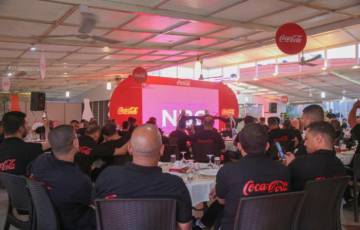 شركة المشروبات الوطنية كوكاكولا/ كابي تحتفل بموظفيها بقطاع غزة