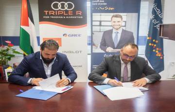 توقيع اتفاقية تعاون مشترك بين بنك الأردن وشركة تريبل آر 