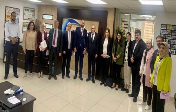 البنك الاوروبي يؤكد على أهمية التعاون مع وزارة الاتصالات الفلسطينية