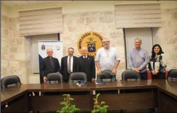 توقيع اتفاقية تعاون بين جامعة بيت لحم ومؤسسة سالزيان الشرق الأوسط