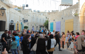 بلدية بيت لحم تطلق سوق شارع النجمة لإحياء الشارع التاريخي الاقدم ببيت لحم
