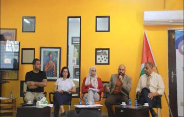 منتدى شارك الشبابي بالشراكة مع الصندوق الفلسطيني للتشغيل ينظمان مؤتمراً صحفياً لإطلاق دراسة "مستقبل فرص العمل في فلسطين"
