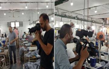 وزارة الاقتصاد الوطني تنظم جولة للصحفيين على مصانع الخياطة بغزة -تزامناً مع قرب الموسم الدراسي
