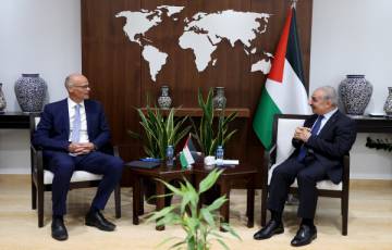 اشتية يستقبل المدير الإقليمي للبنك الدولي في فلسطين   