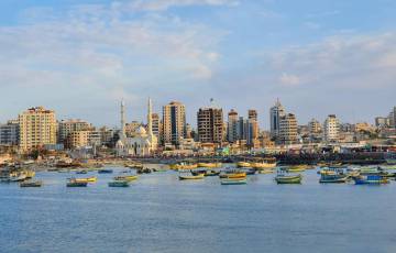 رئيس مجلس إدارة باديكو بشار مصري وفد كبير من الضفة الغربية يزور قطاع غزة 