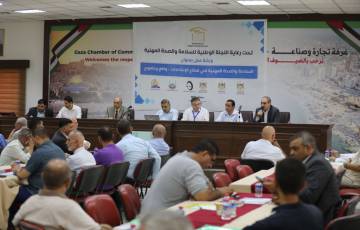 وزارة العمل تبحث تطوير قطاع الإنشاءات في غزة